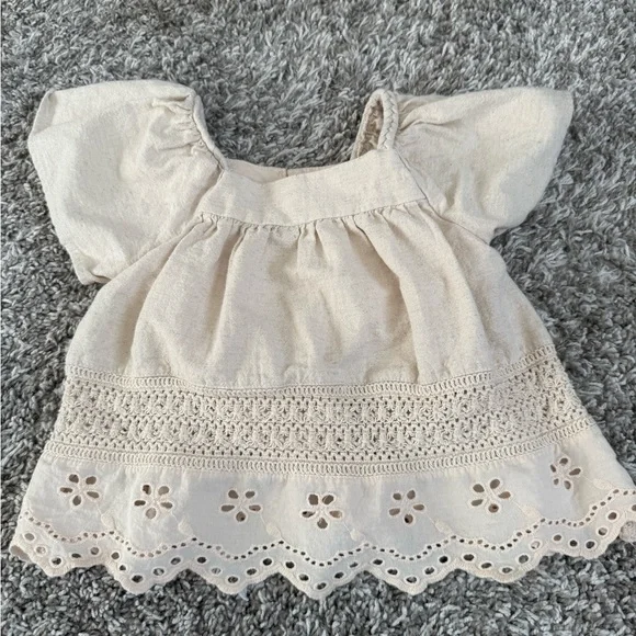Zara Toddler Embroidered Blouse 3 Years - Picture 2 of 5
